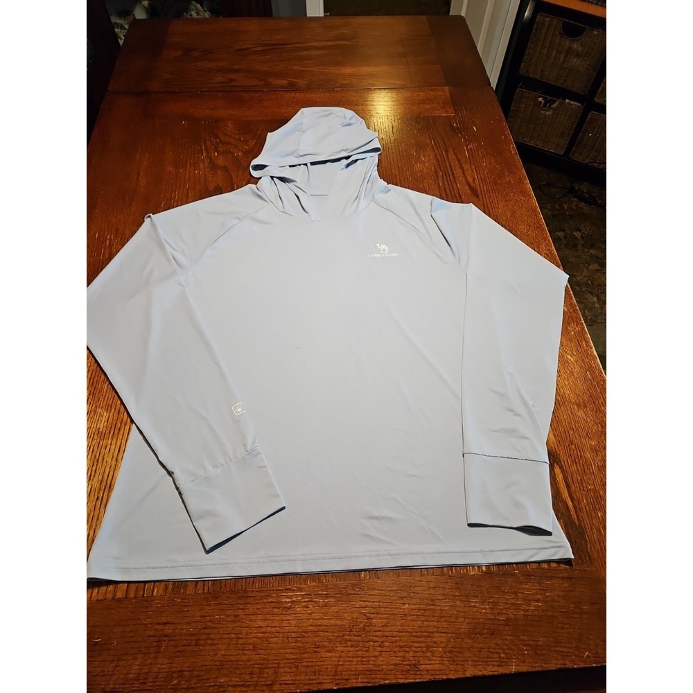 Camel Crown Womens‎ XL Light Blue Uv Proctor Light Weight Thin Running T (A811)